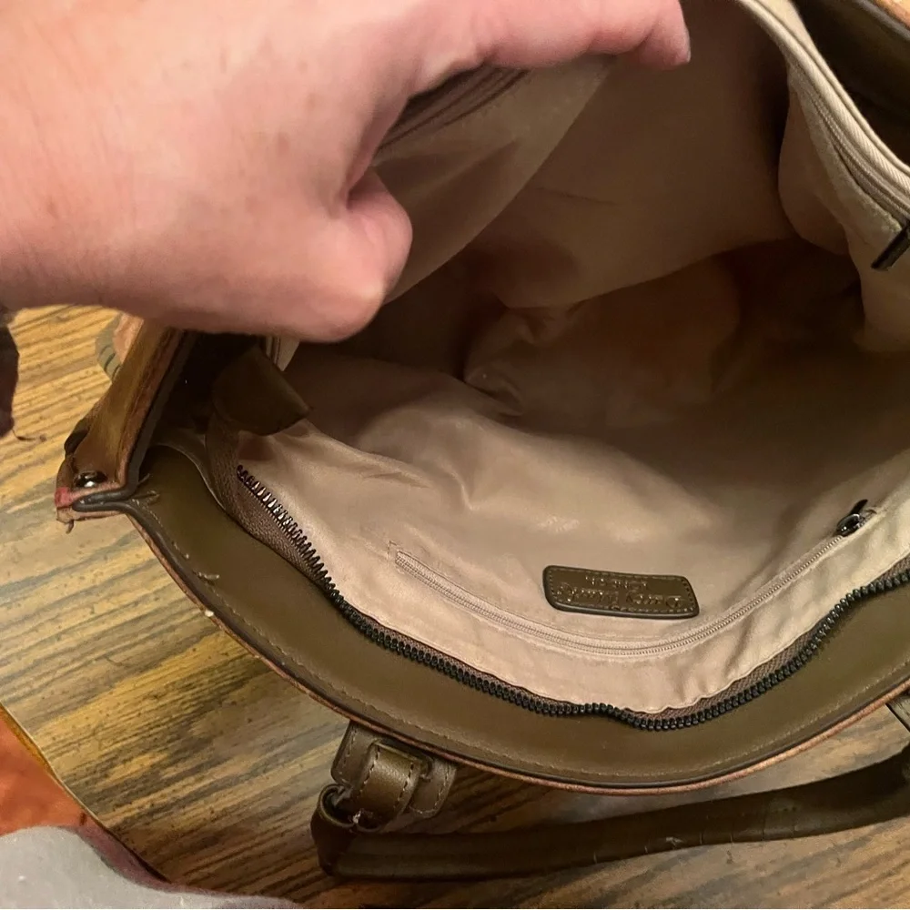 Brown Leather Tote